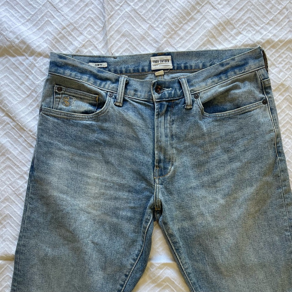 Todd Snyder Jeans men’s 32X30 - Picture 2 of 6